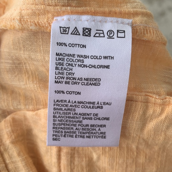 Urban Outfitters Peach Button Up High Rise Trousers - Picture 9 of 13